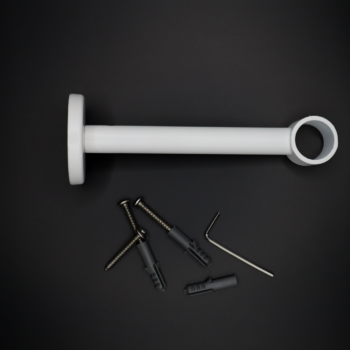 Support Ø20 mm - 13 cm Blanc / Noir / Graphite