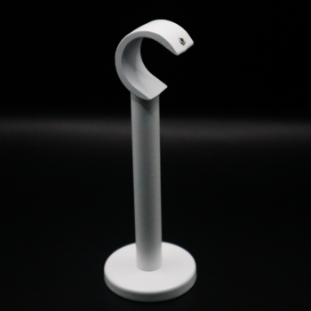 Support Ouvert Ø28 mm - 13 cm Blanc / Noir / Graphite